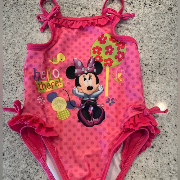 Disney Baby Swimsuit Minnie Mouse 18 Months - Picture 2 of 4
